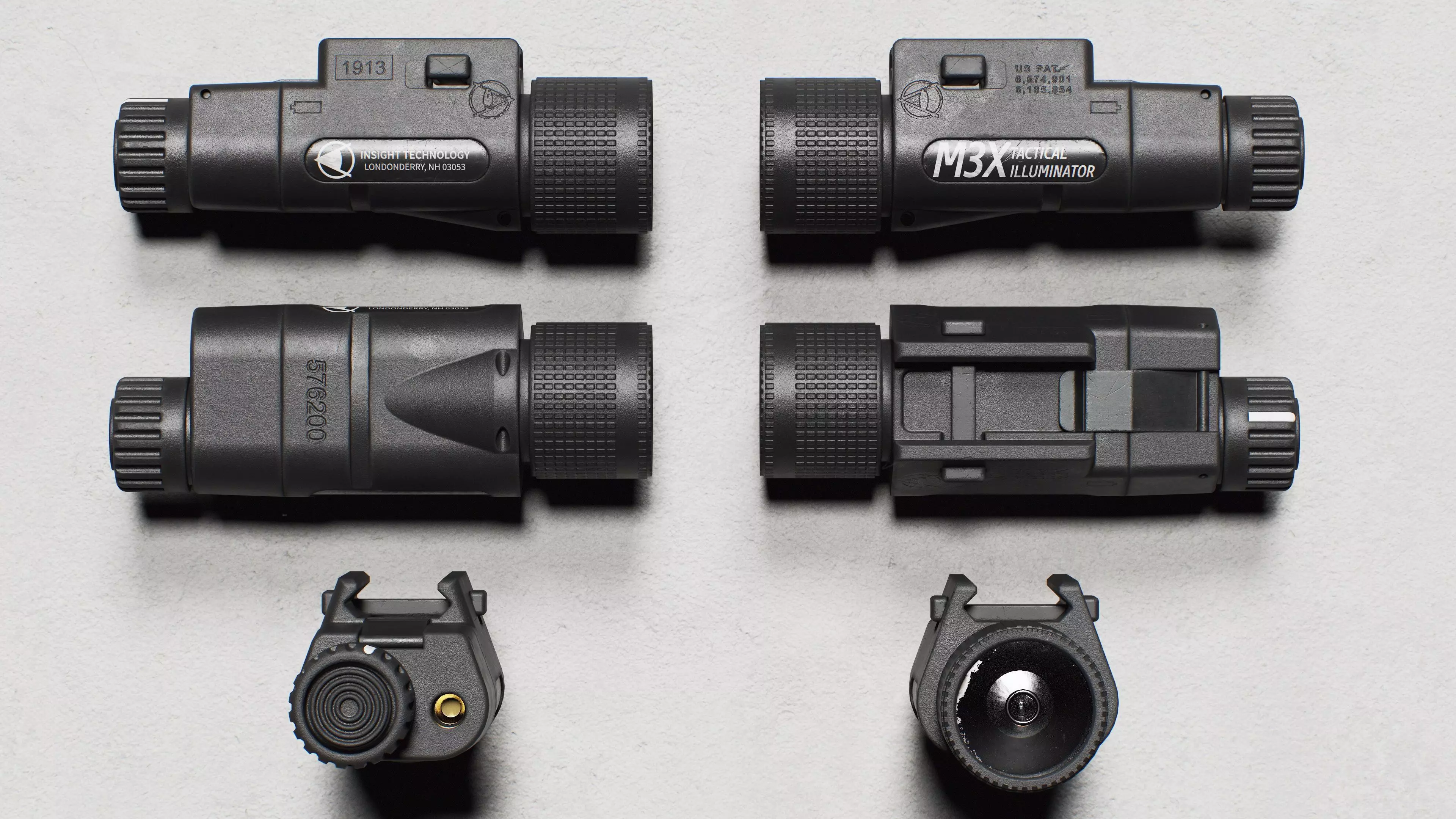 3D model Insight - M3X Flashlight - Replica VR / AR / low-poly