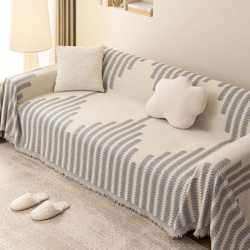 Giipet-シェニールソファカバー 北欧風 マルチカバー 長方形 多機能