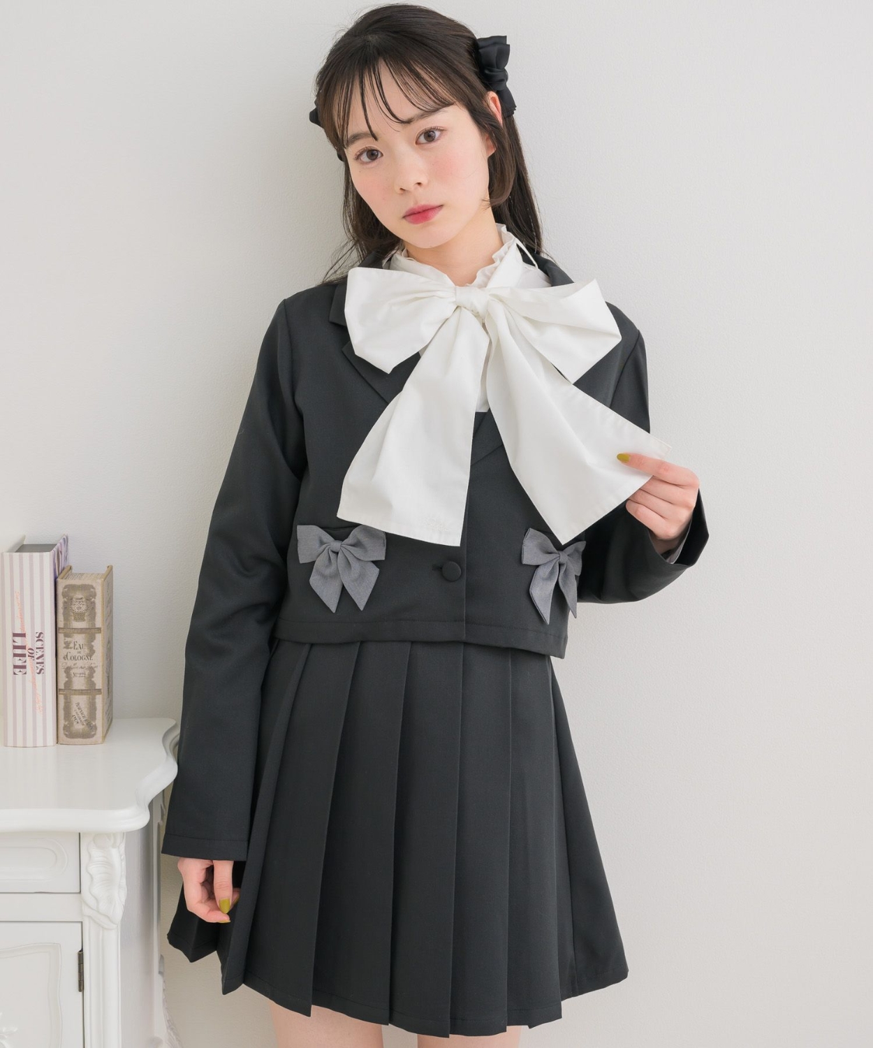 リボンJK＆JSKセット|ems excite | RETRO GIRL ONLINE STORE レトロ