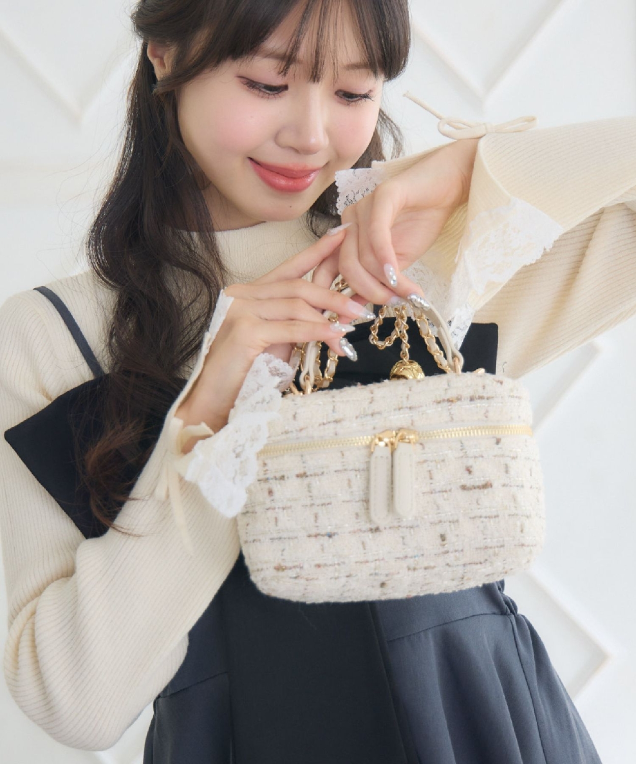 キルトバニティバッグ|ems excite | RETRO GIRL ONLINE STORE レトロ