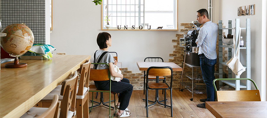 カフェのような家旅とコーヒーをテーマに自らつくりあげる空間 | DIY
