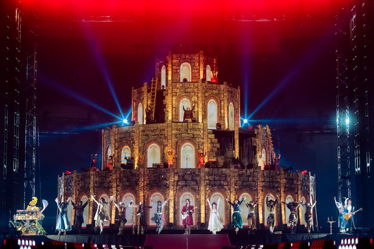 Mrs. GREEN APPLEが初の5大ドームツアーで55万人を動員、バベルの塔を