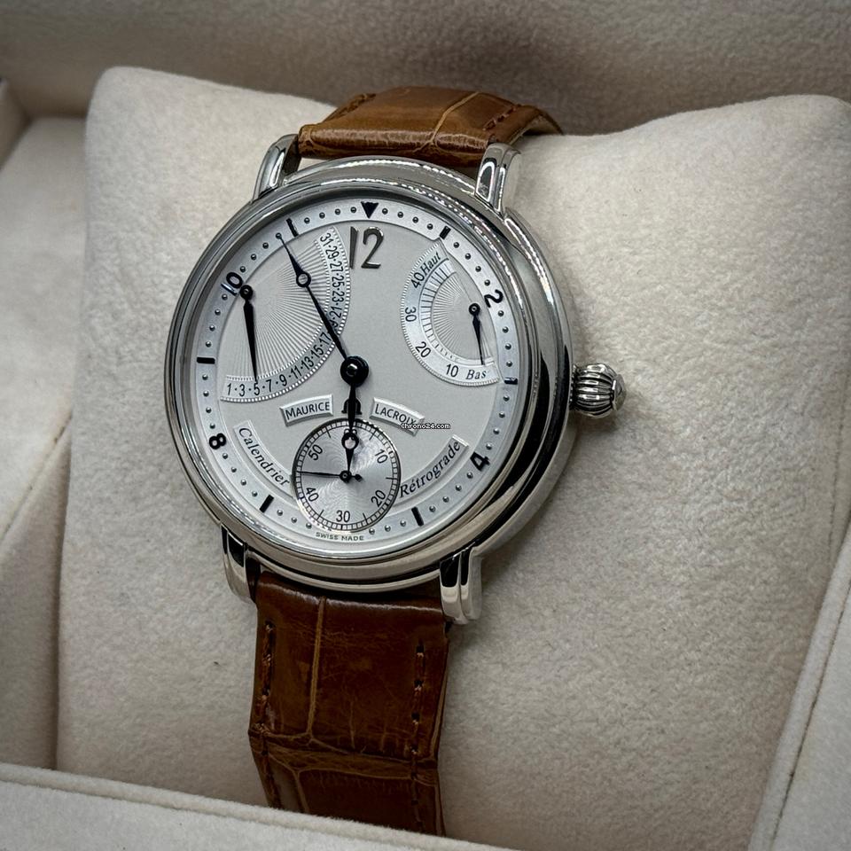 Maurice Lacroix Masterpiece Calendrier Retrograde saati 179.802 TL