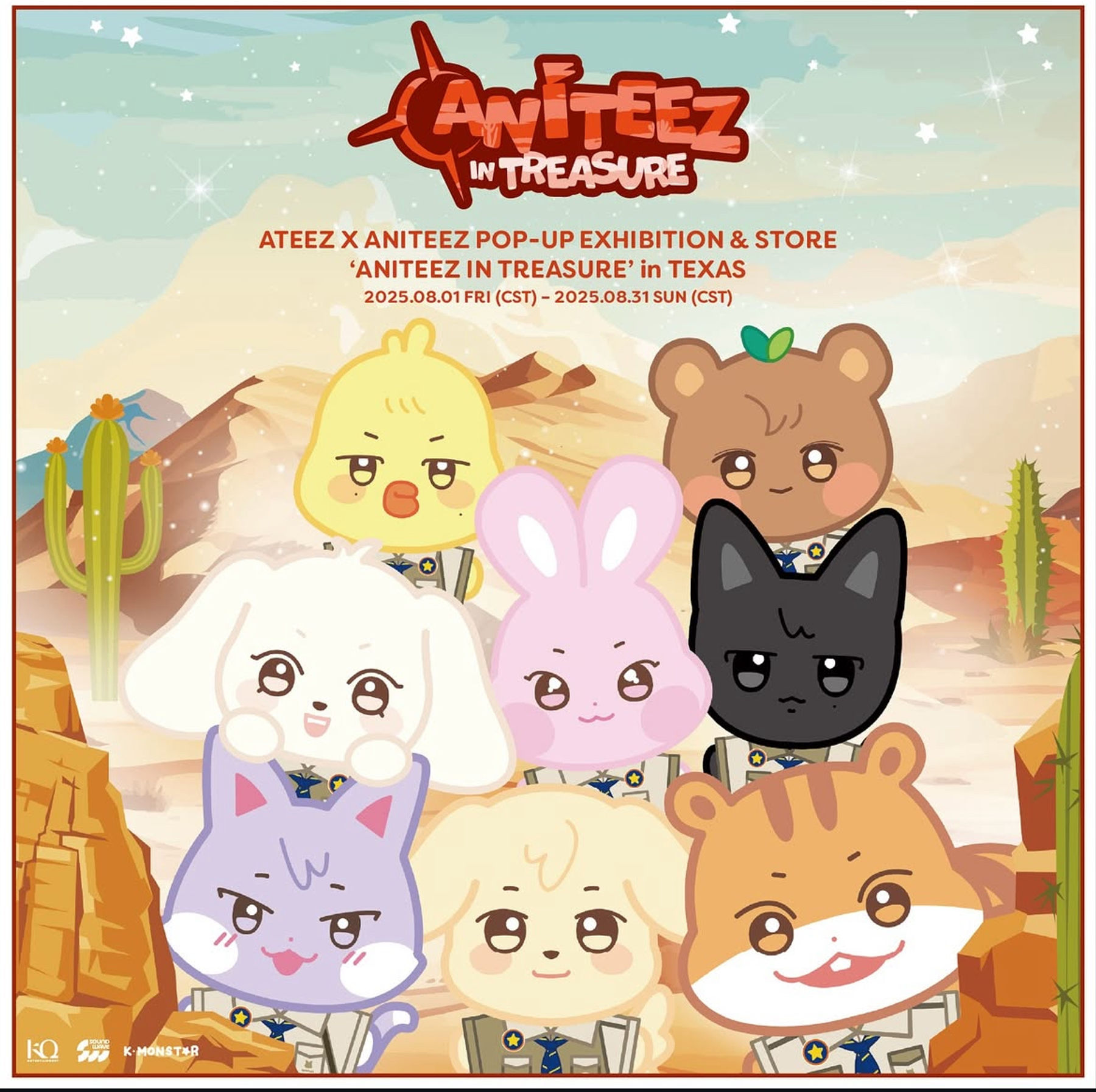 ATEEZ x ANITEEZ In Treasure Pop-up Exhibition Store | Downtown