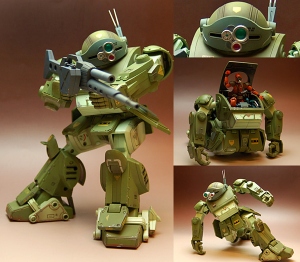 装甲騎兵ボトムズ DMZ-01 DUAL MODEL ZWEI 1/18 スコープドッグ（再販
