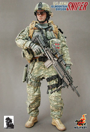 ホットトイズ・ミリタリー アメリカ陸軍第10山岳師団 狙撃兵 1/6