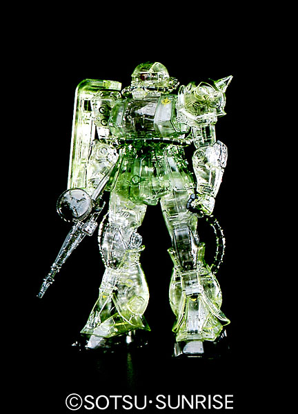 MG 1/100 MS-06F/J ザクII（量産型） クリスタルバージョン[バンダイ