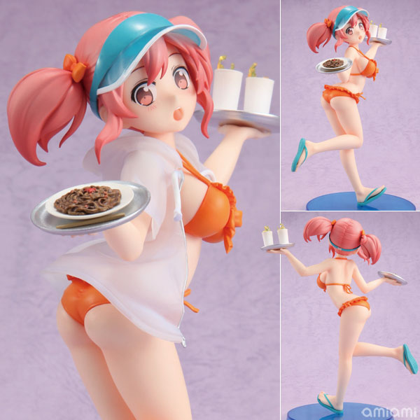 はたらく魔王さま！ 佐々木千穂 水着deてんてこまいVer. 1/7 完成品