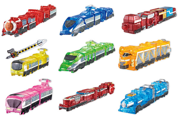 ミニプラ 烈車戦隊トッキュウジャー 烈車合体EX超トッキュウオー