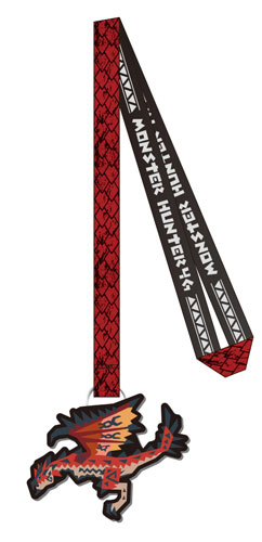 モンスターハンター MH ラバーリールネックストラップ リオレウス