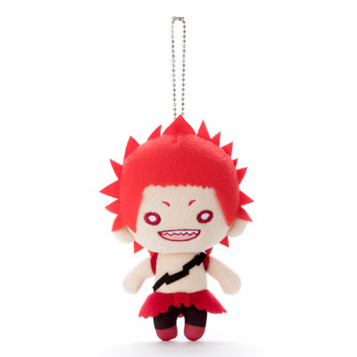 にとたん 僕のヒーローアカデミア ボールチェーン付ぬいぐるみ 切島鋭