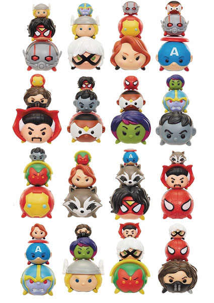 マーベル ツムツム/ 3PK フィギュア ウェーブ1： 24個入りBOX