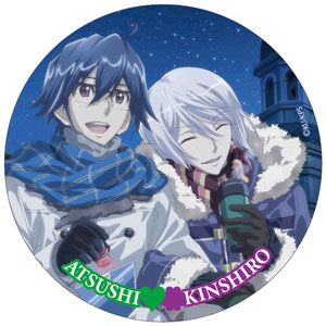 美男高校地球防衛部LOVE！ LOVE！ ペアカンバッジ 鬼怒川熱史＆草津錦