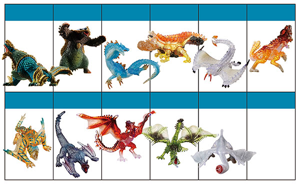 モンスターハンター モンスター図鑑スペシャル BOX（食玩）[バンダイ