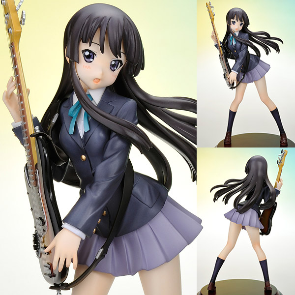 けいおん！ 秋山澪 1/6 完成品フィギュア[クレイズ]《在庫切れ》