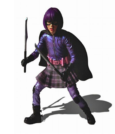 キックアス ヒットガール 12インチ アクションフィギュア 単品[メズコ