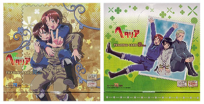 アニメ版ヘタリア トレーディングカード（パート2） BOX 2種セット