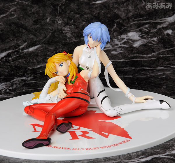 新世紀エヴァンゲリオン レイ＆アスカ プラグスーツVer. 1/8 完成品