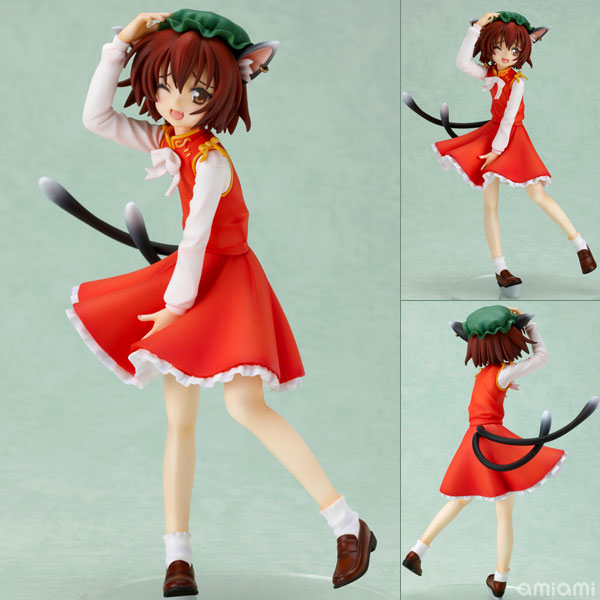 東方プロジェクト 橙(ちぇん) 1/8 完成品フィギュア（再販）[ファット