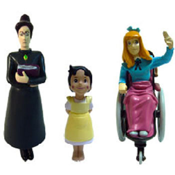 アルプスの少女ハイジ ミニフィギュア：セットB ハイジ/クララ