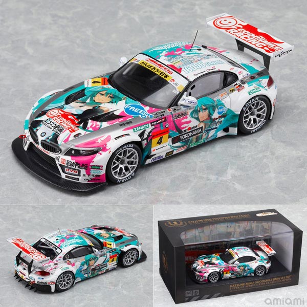 レジン製ミニカー 1/43 Racingミク 初音ミク GOODSMILE BMW Z4 2011