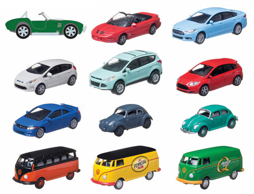 イデア GREENLIGHT ミニカー 1/64 MOTOR WORLD - シリーズ9 12種セット