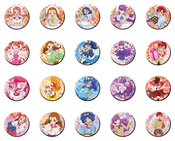 キラキラ☆プリキュアアラモード キラキラ☆ドでか缶バッジ 20個入り