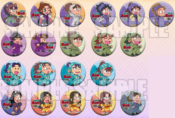 忍たま乱太郎 ふっとびパズル！の段 トレーディング缶バッジ 第三弾 20