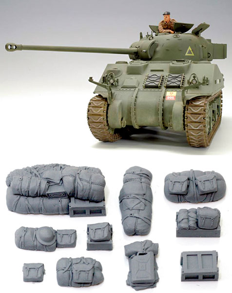 1/35 シャーマンVCファイアフライ + 1/35 シャーマン戦車ファイア