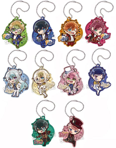 ぴた！でふぉめ あんさんぶるスターズ！アクリルキーホルダー 10個入り