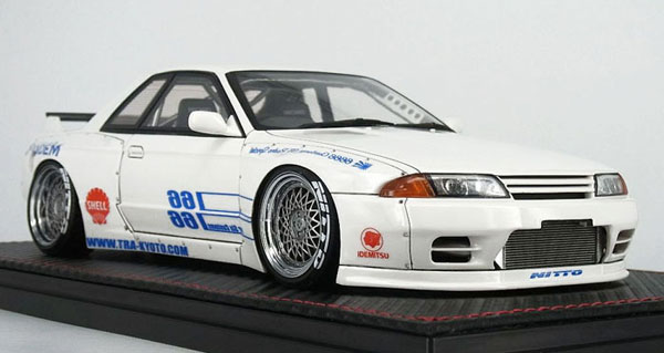 1/18 パンデム GT-R (BNR32) White[イグニッションモデル]【送料無料