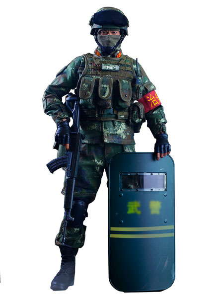 1/6 中国人民武装警察部隊[フラッグセット]【送料無料】《在庫切れ》