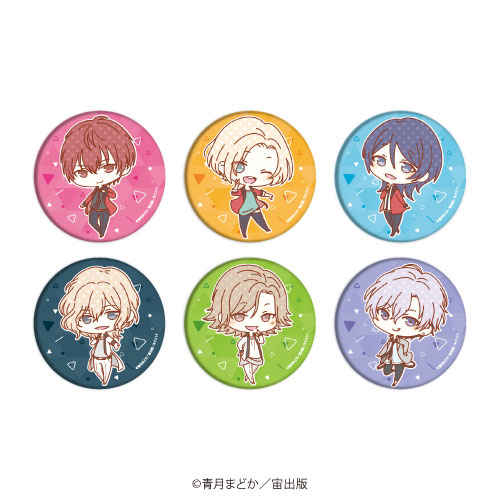 缶バッジ「熱愛プリンス お兄ちゃんはキミが好き」01/ 6個入りBOX[A3