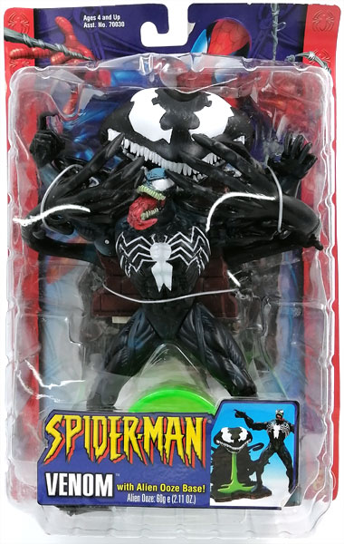 スパイダーマン クラシックシリーズ4 VENOM with Alien Ooze Base