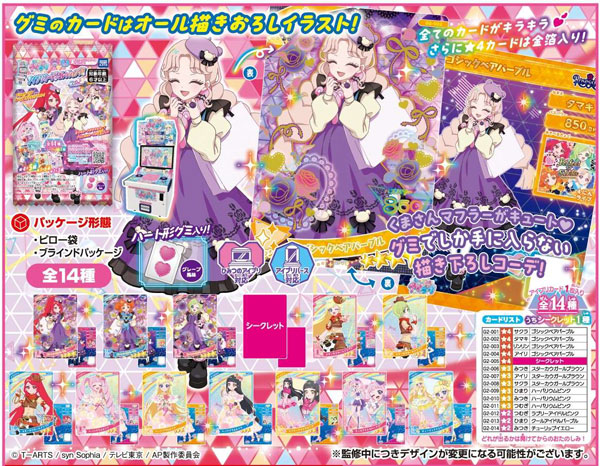 ひみつのアイプリ アイプリカード♪コレクショングミ Vol.2 20個入り