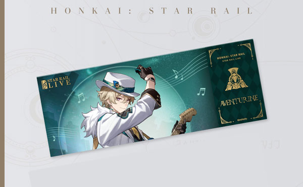 崩壊：スターレイル LIVEシリーズ ホログラムコレクションチケット風