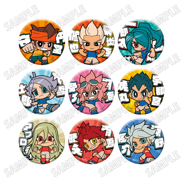 イナズマイレブン 缶バッジコレクションvol.1 9個入りBOX[メディコス