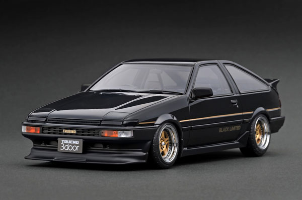 1/18 Toyota Sprinter Trueno (AE86) 3Door GT Apex Black Limited