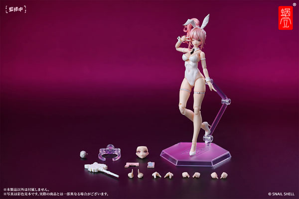 バニーガール アイリン 1/12 完成品アクションフィギュア[蝸之殼Snail