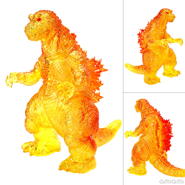 CCP ミドルサイズシリーズ ゴジラEX[第4弾] ゴジラ(2001) クリア