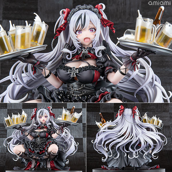 あみあみ限定版】アズールレーン エルベ 見せ場訪れず？ 1/7 完成品