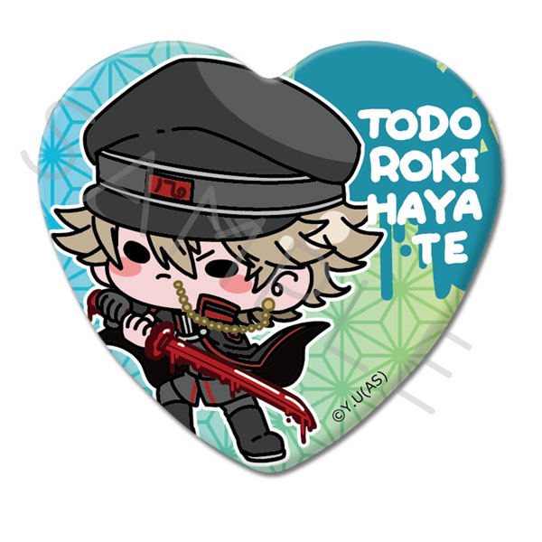 桃源暗鬼』ハート型缶バッジ ME (等々力颯)[シンクイノベーション