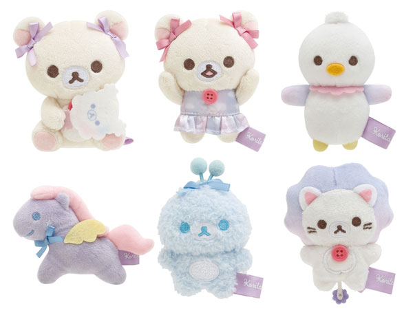 MO69701 リラックマ コリラックマ お空のくるりんわたあめ てのり