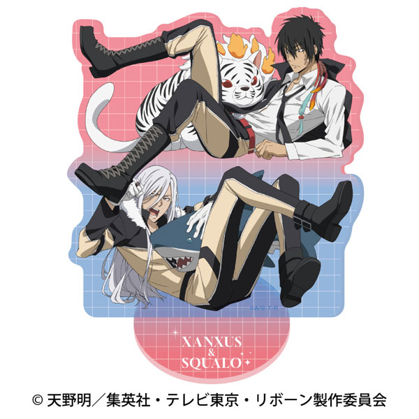 家庭教師ヒットマンREBORN！ アクリルスタンド 6.XANXUS＆スクアーロ