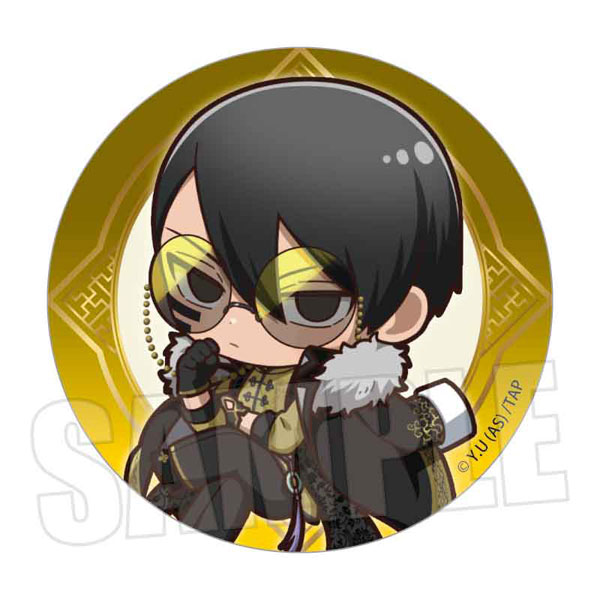 桃源暗鬼 缶バッジ 無陀野無人 中華風マフィアver.[ベルハウス]《発売