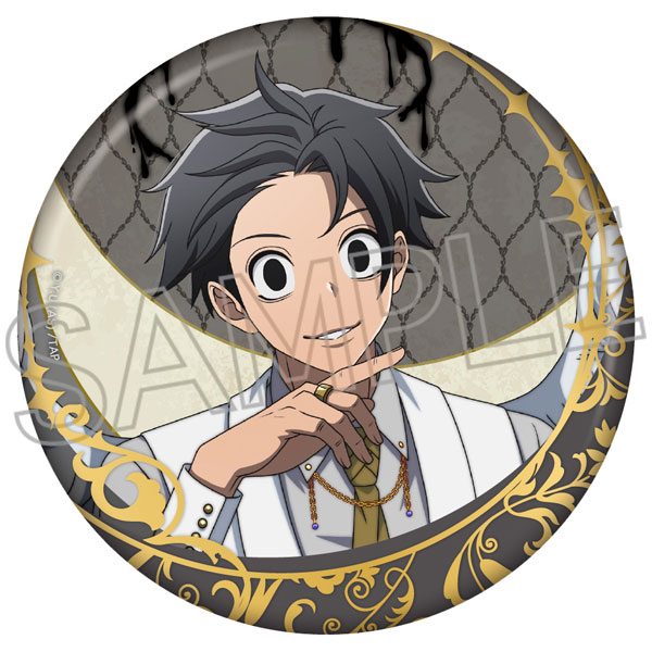 桃源暗鬼 天使と悪魔 箔押し缶バッジ 淀川真澄[ツインクル]《02月予約》