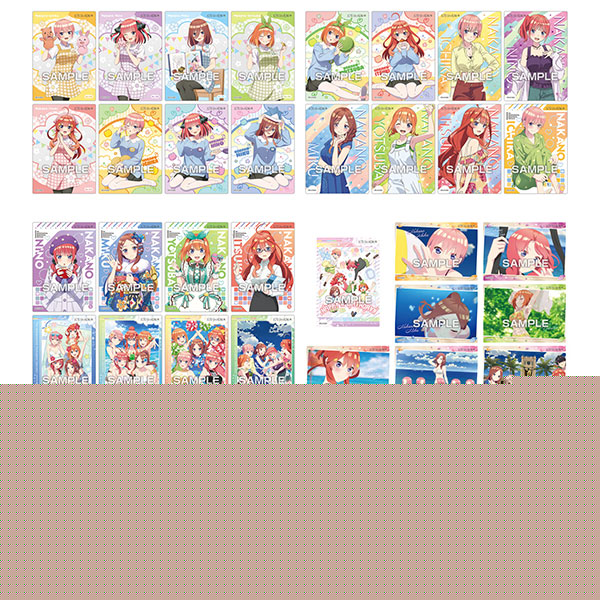 五等分の花嫁* クリアカードコレクションガム5 初回限定版 16パック