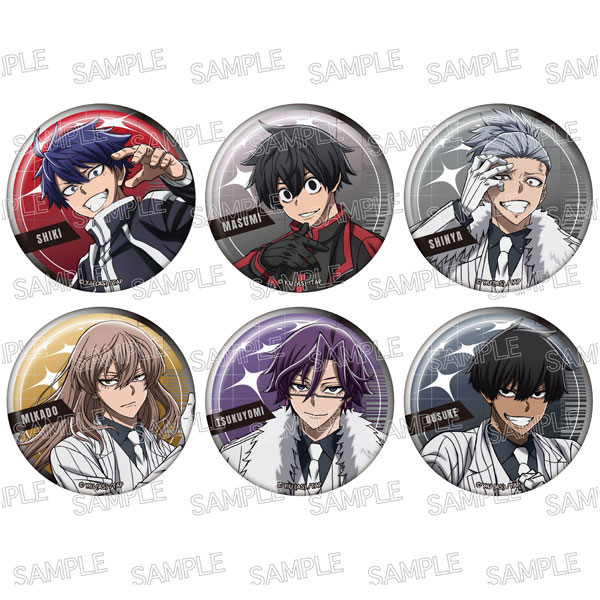 桃源暗鬼 メタル缶バッジ Vol.2 6個入りBOX[ツインクル]《在庫切れ》