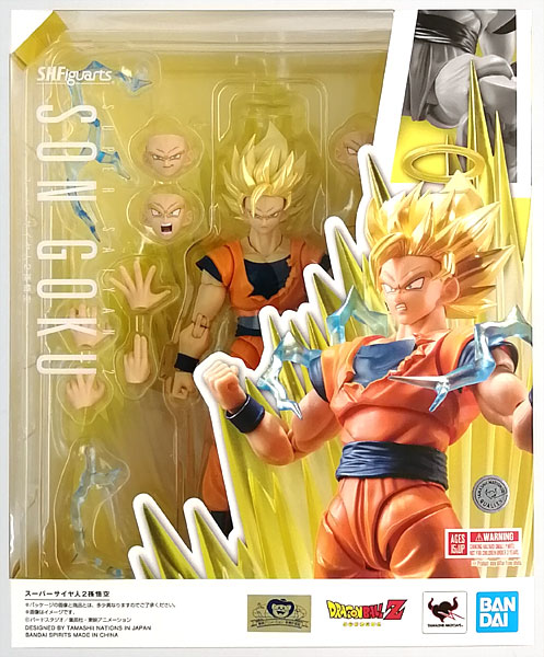 中古】(本体A/箱B)S.H.Figuarts ドラゴンボールZ スーパーサイヤ人2