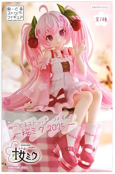 中古】(本体B/箱B)初音ミク ぬーどるストッパーフィギュアー桜ミク2025